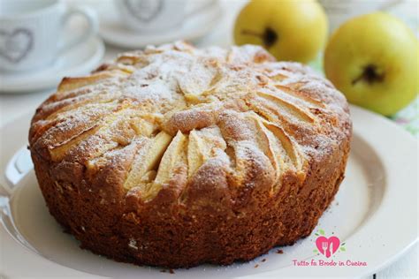 Torta Di Mele Alta E Soffice Anche Bimby Tutto Fa Brodo In Cucina