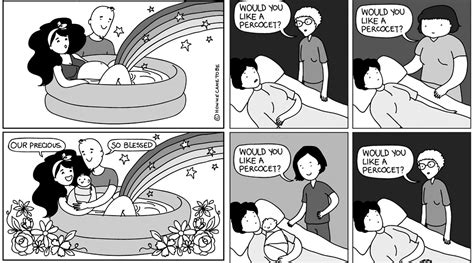 Mom Illustrates Birth Story In Hilarious Comic
