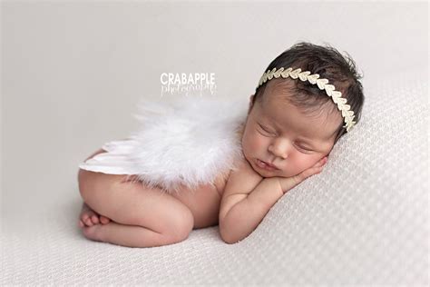 Newborn Photoshoot For Girls · Crabapple Photography