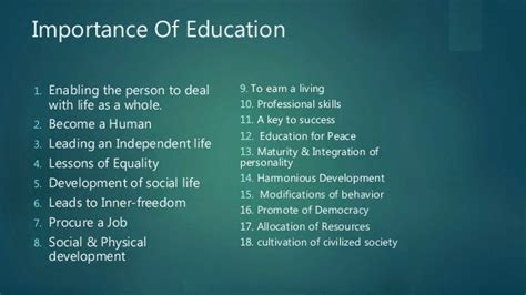 Education Why Is Education Important For Your Future