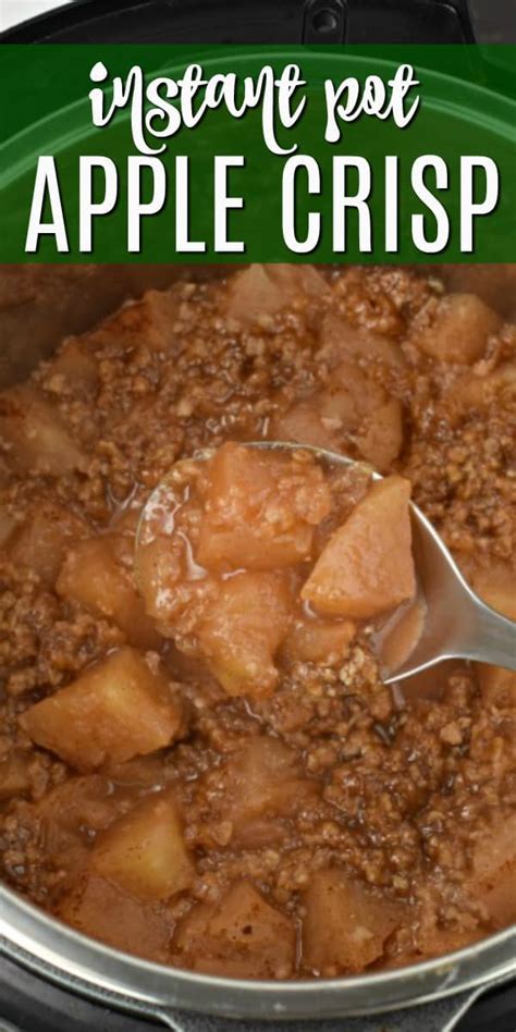 In a large bowl add the fruit, lemon juice, cornstarch, sugar, vanilla and cinnamon. The BEST Apple Crisp Recipe (Instant Pot and Oven)