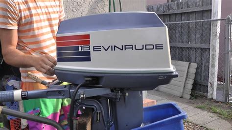 Evinrude 18hp 2 Stroke Outboard Motor Youtube