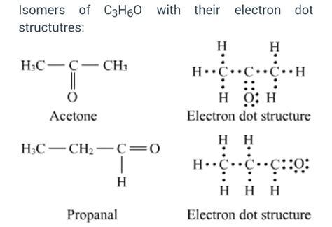 draw all the possible structural isomers of the compound with the molecular formula c3h6o