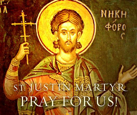 Saint June 1 St Justin Martyr Died 165