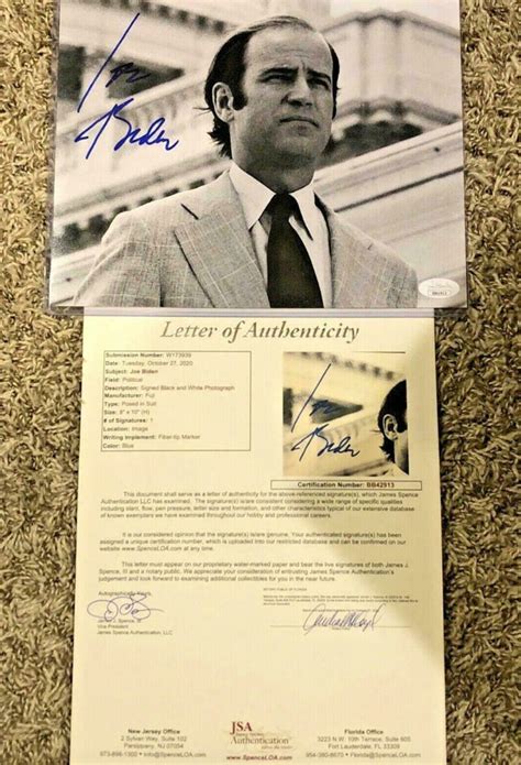 On february 4, president biden announced a new effort to protect vulnerable lgbtq+ refugees and. PRESIDENT JOE BIDEN SIGNED AUTOGRAPH 8x10 PHOTO - YOUNG RARE IMAGE, 2020 JSA
