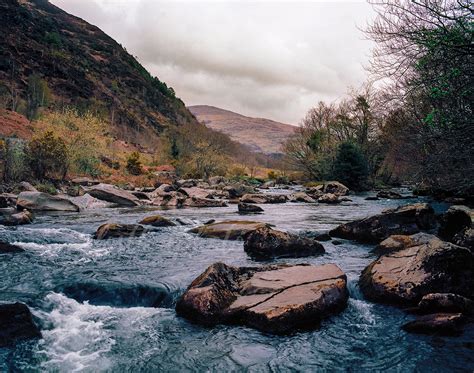 Rocky Blue River In Snowdonia Wales Photo Print Lost Kat Photography