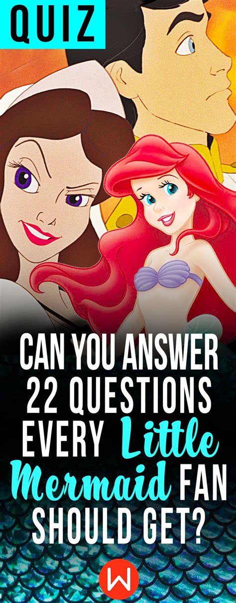 Quiz Can You Answer 22 Questions Every Little Mermaid Fan Should Get