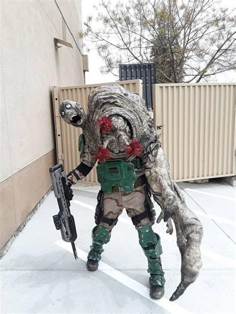 Foam Flood Infected Marine Build And Rebuild Halo Costume And