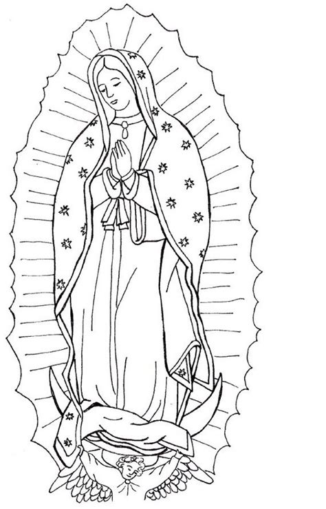 The virgin mary appeared as a young girl to juan diego on a december morning. Pin on Patterns