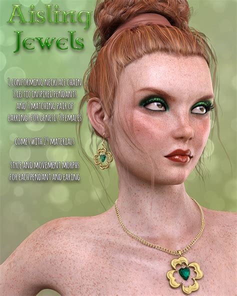 Aisling Jewels G3 Daz3d And Poses Stuffs Download Free Discussion
