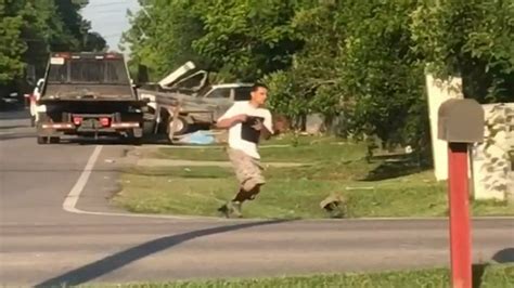 New Video Shows Possible Suspect Running Away From Park Where Man Found