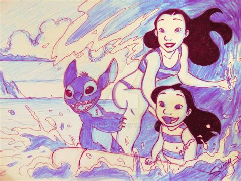 15 Years Of Lilo And Stitch~ By Shenbug On Deviantart