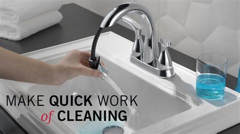 The home depot carries a full range of bathroom hardware and accessories to choose from, making it easy to add function and style to your space while staying within your budget. Delta Broadmoor 4 in. Centerset 2-Handle Pull-Down Spout ...