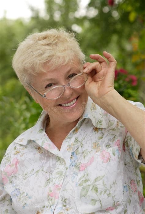 Grandmother With Glasses Stock Image Image Of Happy Elderly 2310551