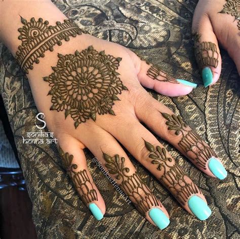 Easy And Simple Mehndi Designs That You Should Try In 2021 Simple