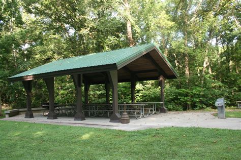 Lower Picnic Area Shelter Missouri State Parks