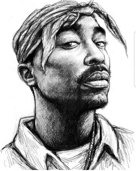 Pin By Eugene Sims Ii On Tupac In 2019 Pop Art Drawing Tupac Art