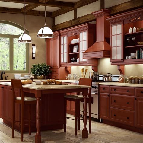 Kitchen cabinets in philadelphia & more a professional designer will help you build your kitchen to fit your style and budget. Our #RTA Cassia Brown Kitchen #Cabinets really shines in a ...