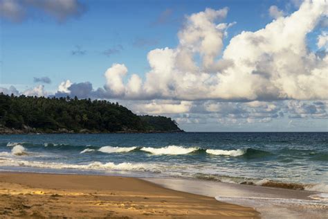Free Images Thailand Beach Ocean Tropics Trees Waves Sky