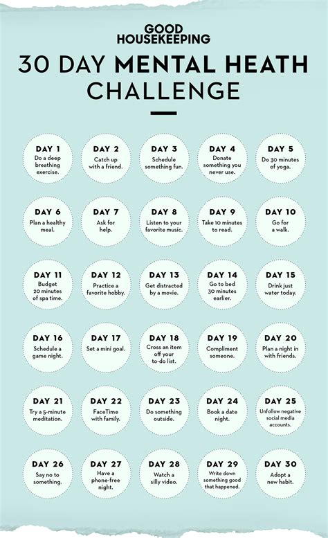 30 Day Mental Wellness Challenge New Ideas Welcome To Blog