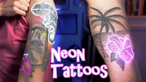 How To Instagram Glow Tattoo After Effects Light Up Tattoo Tutorial