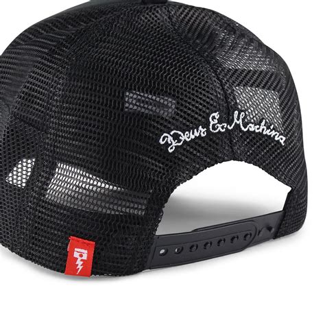 5 panel trucker cap from deus, with the famous deus address logo from camperdown on the reviews. Deus Ex Machina Camperdown Address Mesh Back Trucker Cap ...