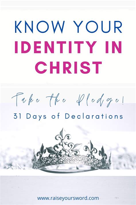 Pin On Identity In Christ