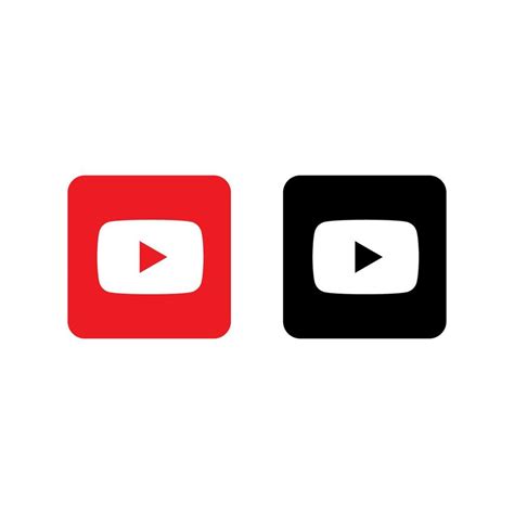 Youtube Logo Vector Editorial App Icons 21818139 Vector Art At Vecteezy