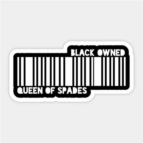 queen of spades for bbc queen of spades sticker teepublic