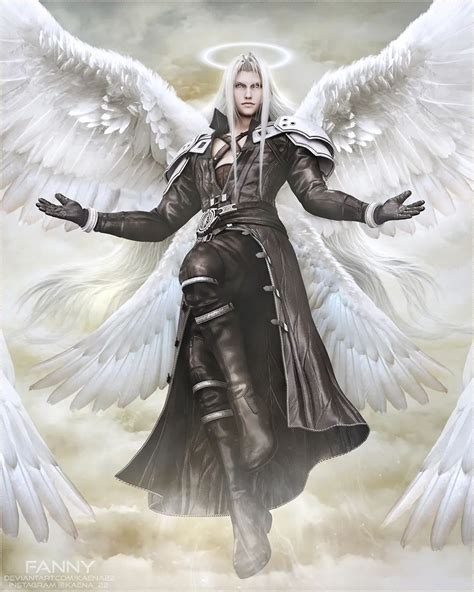 Final Fantasy Sephiroth Final Fantasy Art Wacom Intuos Ff7 Rebirth