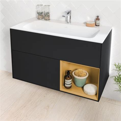 Villeroy And Boch Finion Led Vanity Unit With 2 Pull Out Compartments