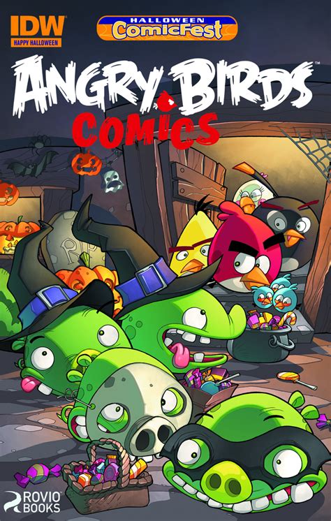 Jul140046 Hcf 2014 Angry Bird Comics Mini Comic Pack Previews World