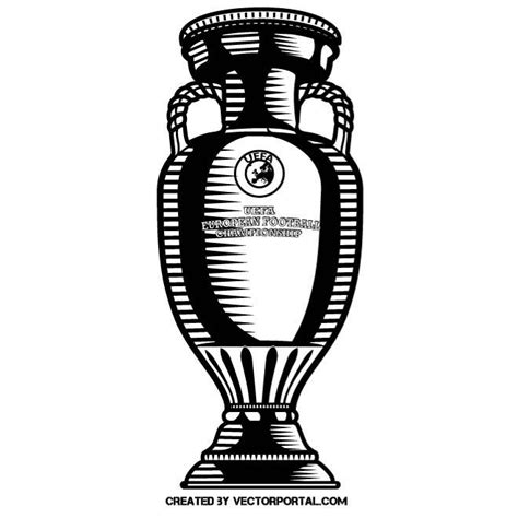 Lionel messi, lawn, football, the ball, blow, barcelona, champions league. Ucl Trophy Drawing - Uefa Champions League Clipart ...