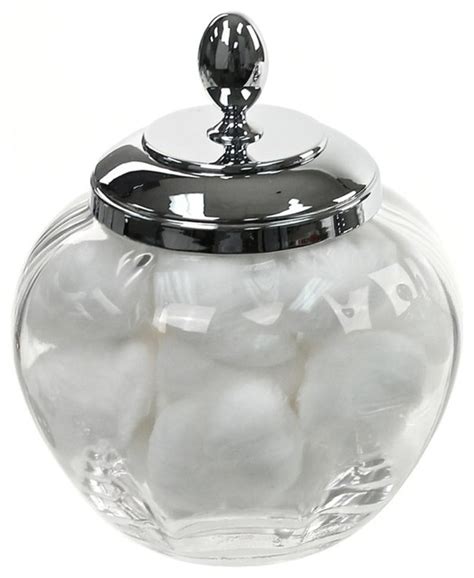 The top countries of suppliers are china, pakistan, from which. Windisch - Round Clear Crystal Glass Cotton Ball Jar ...
