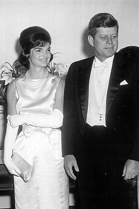 1961 Jacqueline And John F Kennedy Jacqueline