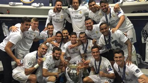 Real Madrid Úndecima Champions League Celebration Sergio Ramos Photo