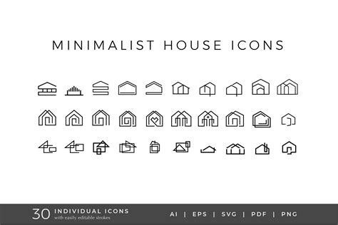Minimalist Abstract House Graphics Graphic By Pretty Decadent