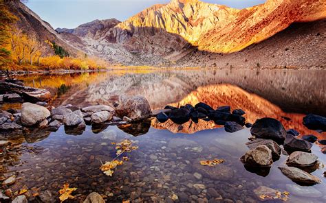 3840x2400 Convict Lake Autumn 4k 4k Hd 4k Wallpapers Images