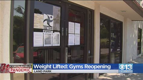 Weight Lifted Some Gyms Allowed To Reopen Youtube