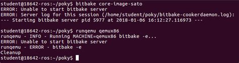 Solved Unable To Start Bitbake Server 9to5answer