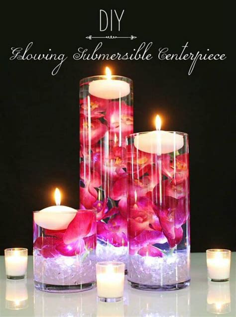 8 Easy Diy Submerged Flower Centerpieces Diy Crafts