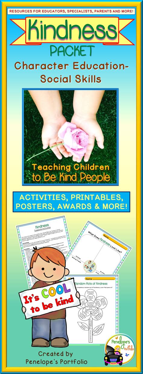 With these fun kindness activities for kids, your children will learn all about doing kind acts for friends, family, and their neighbors. KINDNESS Activities and Lessons - Character Education ...