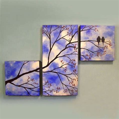 I Like This Painting Triptych Art Canvas Art Painting Painting