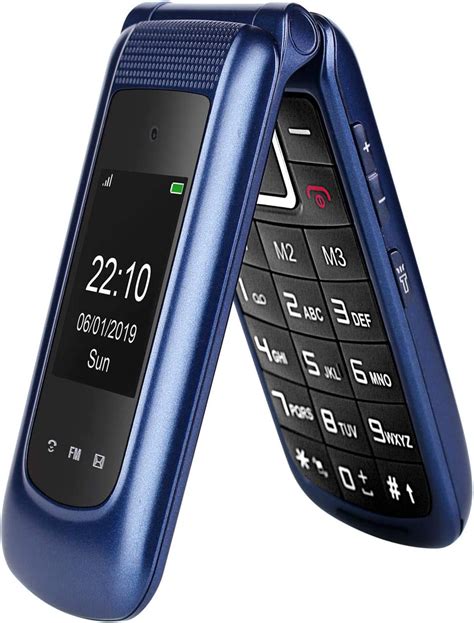Big Button Mobile Phone For Elderly Dual Sim Free Flip Phone Unlocked