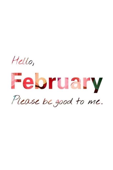 10 New Hello February Quotes Sayings And Images February Quotes