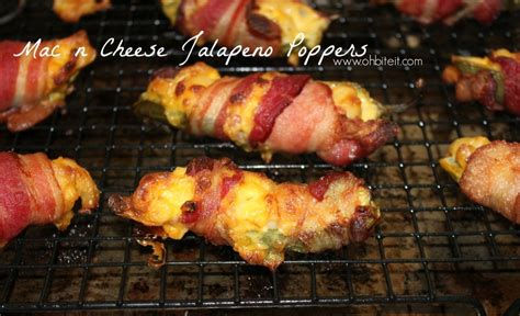 ~mac N Cheese Jalapeño Poppers Oh Bite It