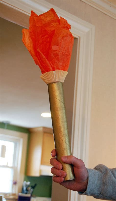 Hooked On Pinterest Kid Craft Olympic Torch