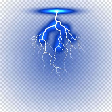 Lightning Streak Illustration Electric Current Lightning Electricity