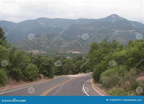 Mountains And Road Stock Image Image Of Morning Colorado 119361079