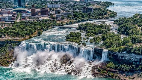 Wallpaper Beautiful Waterfalls Niagara Falls New York